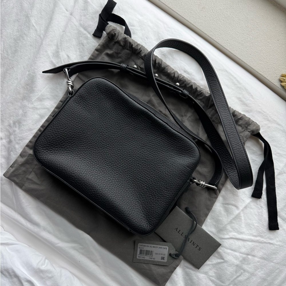 All Saints Captain Lea Square Crossbody
